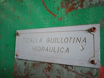 cizalla guillotina - 4
