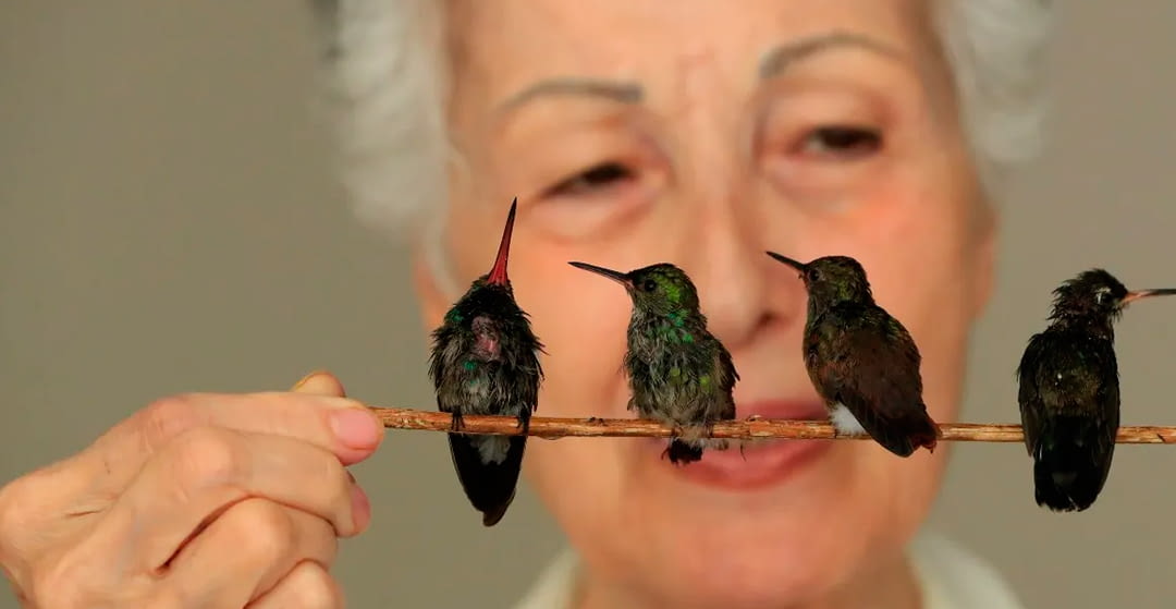 Conoce a Catia Lattouf, la cuidadora de colibríes