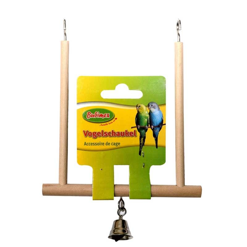 REF - B03075 WOODEN SWING FOR PARAKEET CAGE