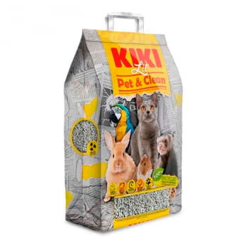REF - KI0411 CELLULLOSE HYGIENIC BED FOR CATS AND RODENTS KIKI LIT "PET&CLEAN"