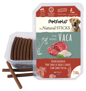 PF NATURAL STICK BEEF 350g