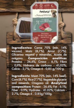 PF NATURAL STICK BEEF 350g - 2