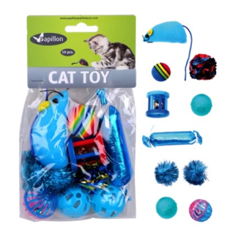 JUGUETES GATO PACK 10ud 240107