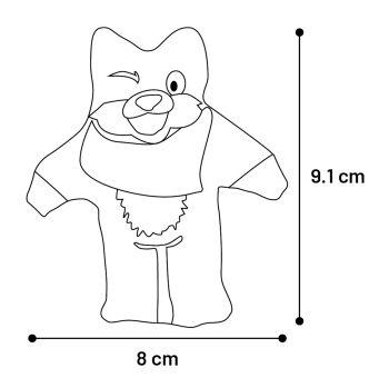 JUGUETE TIGI TIGRE 10cm 6ud - 2