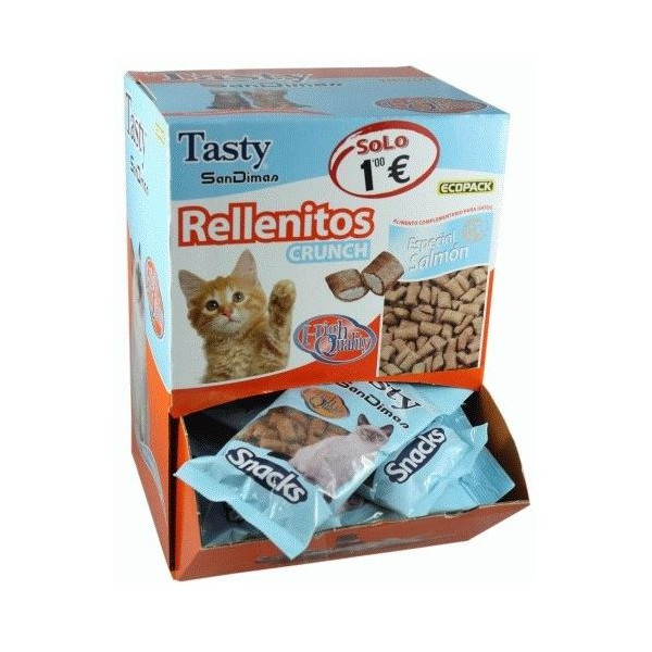 TASTY GATO RELLENITO SALM 40x50g