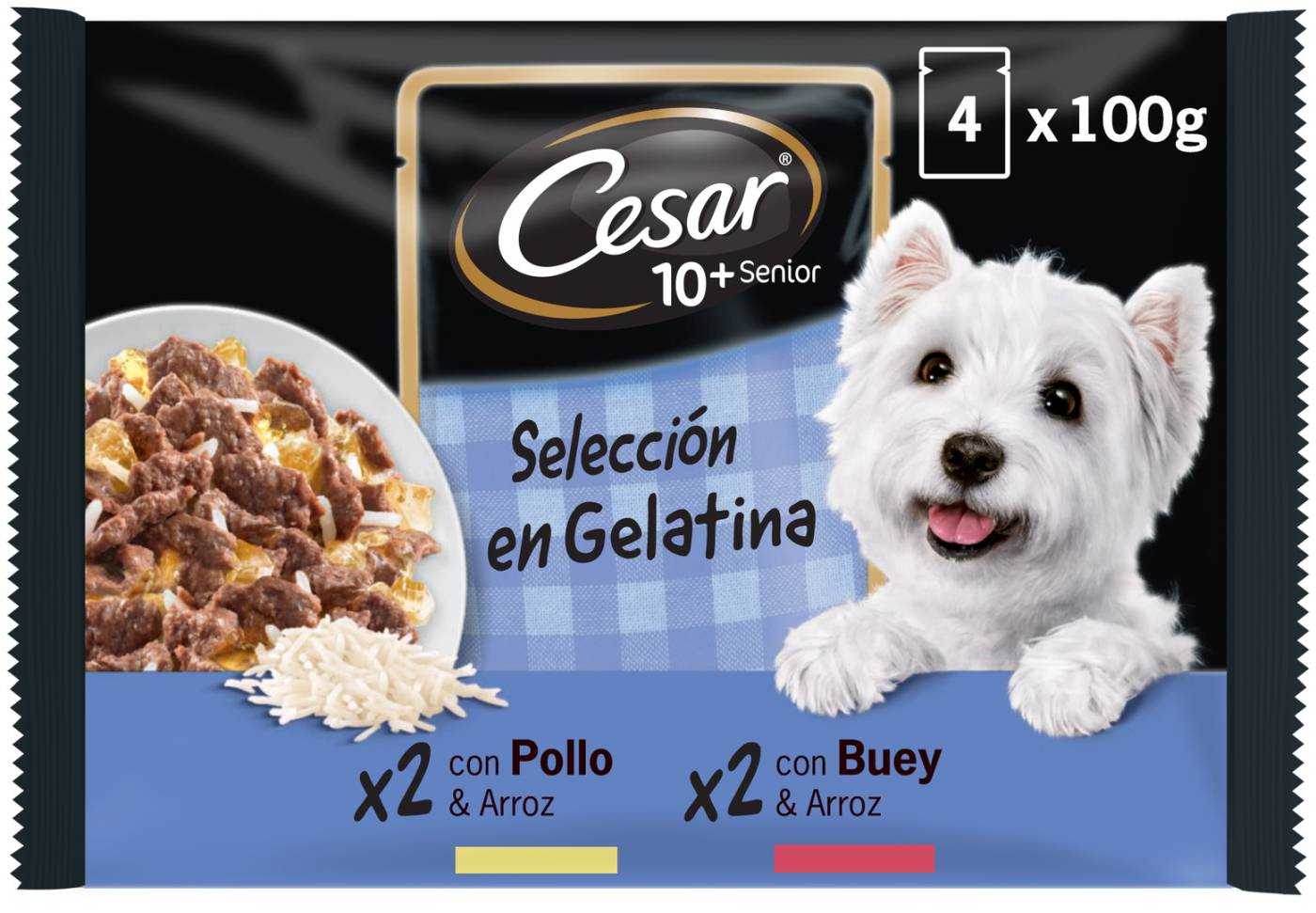 CESAR PAK SENIOR  13x4x100 CH35N