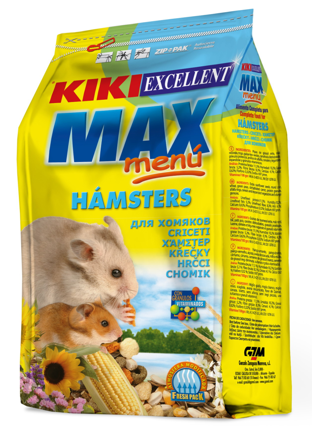 KK MAX HAMSTER 5x1Kg     30515
