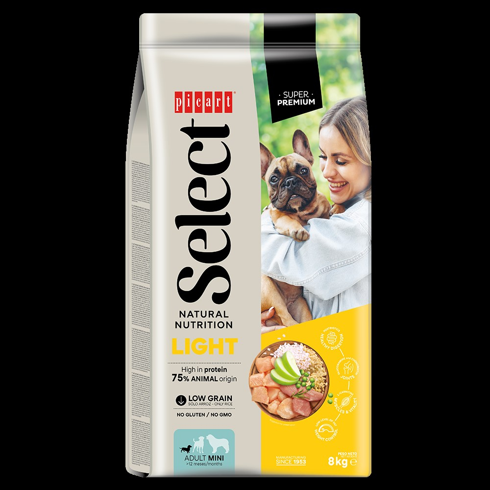 SELECT DOG MINI LIGHT&STER   8Kg