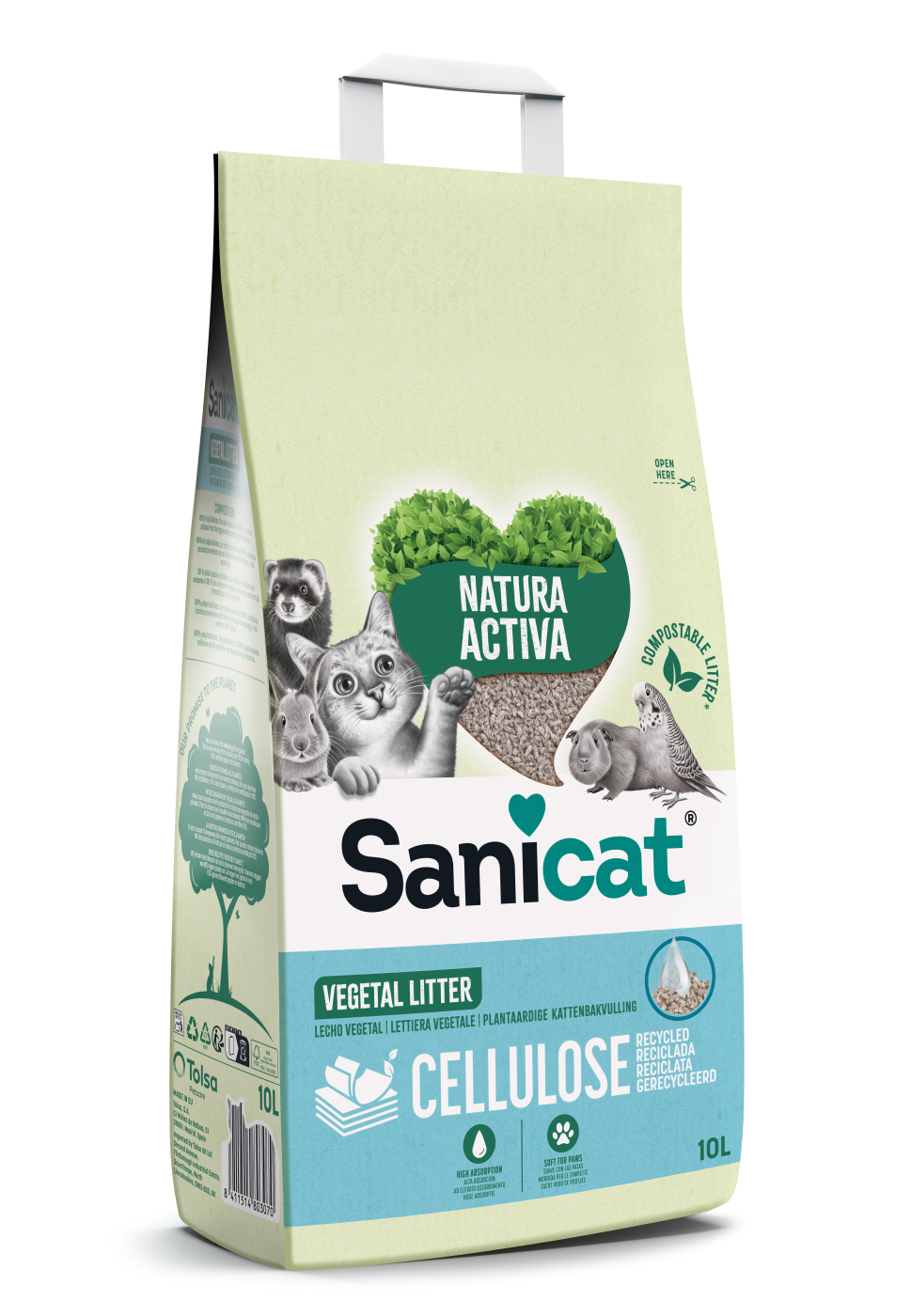 SANICAT 08 PAPEL CELULOSA 10L