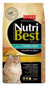 NUTRIBEST CAT STERILISE 2KG PVPR