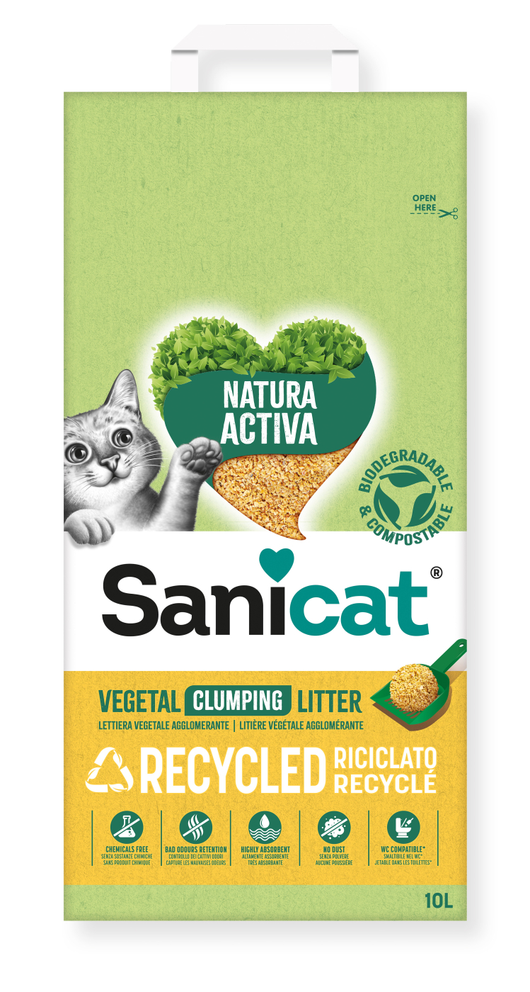 SANICAT 10 NATURA  RECICLED 10L