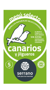 MENU SELECTO CANARIOS S/A 5x5kg