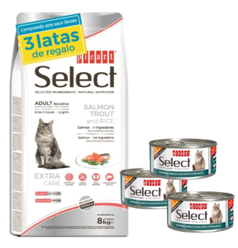 SELECT CAT SENSIT STERIL 8K+3LAT