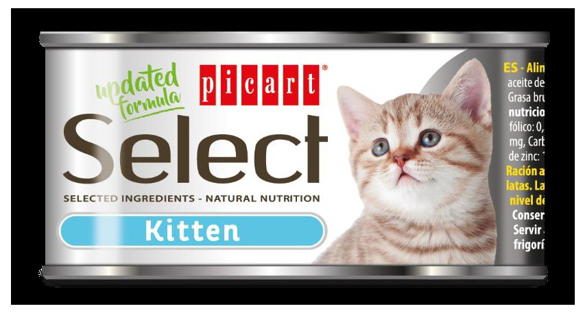 SELECT CAT WET KITTEN 24x95gr