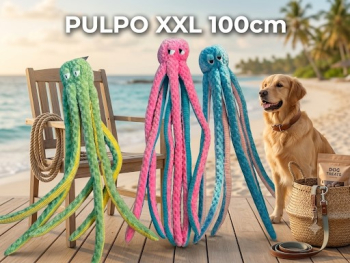 PULPO PELUCHE XXL 100cm 140066