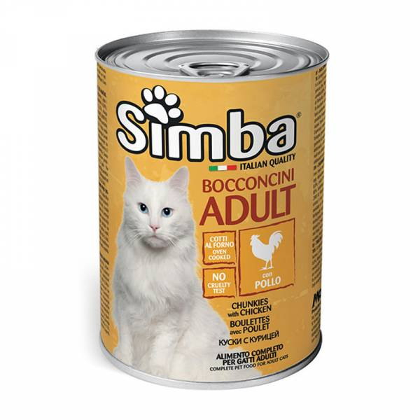 SIMBA GATOS HUMEDO POLLO 24x415g