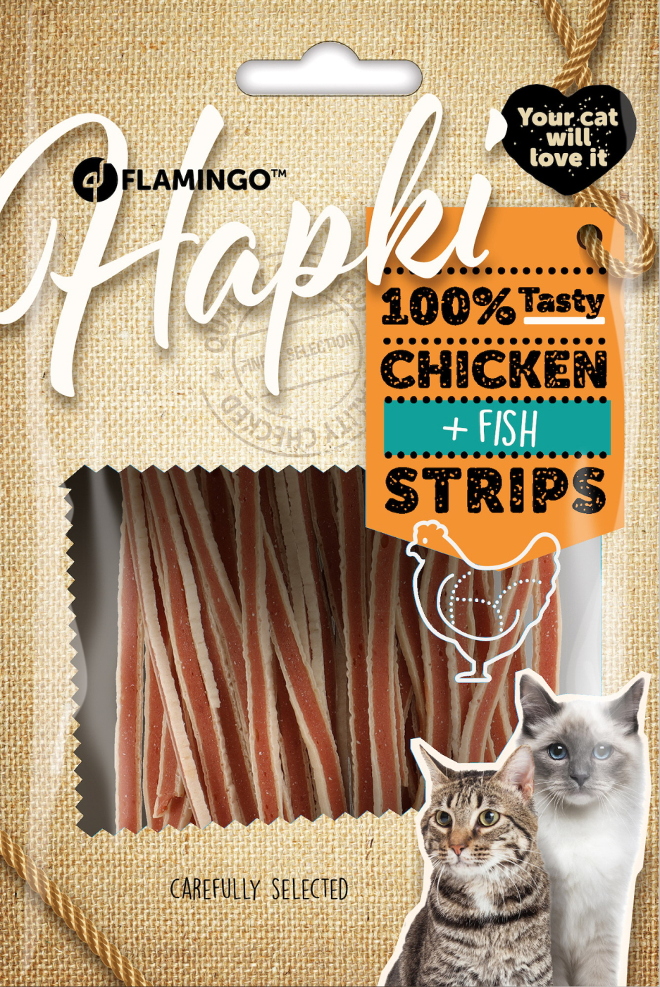 HAPKI TIRAS SHUSI Y POLLO 6x50g