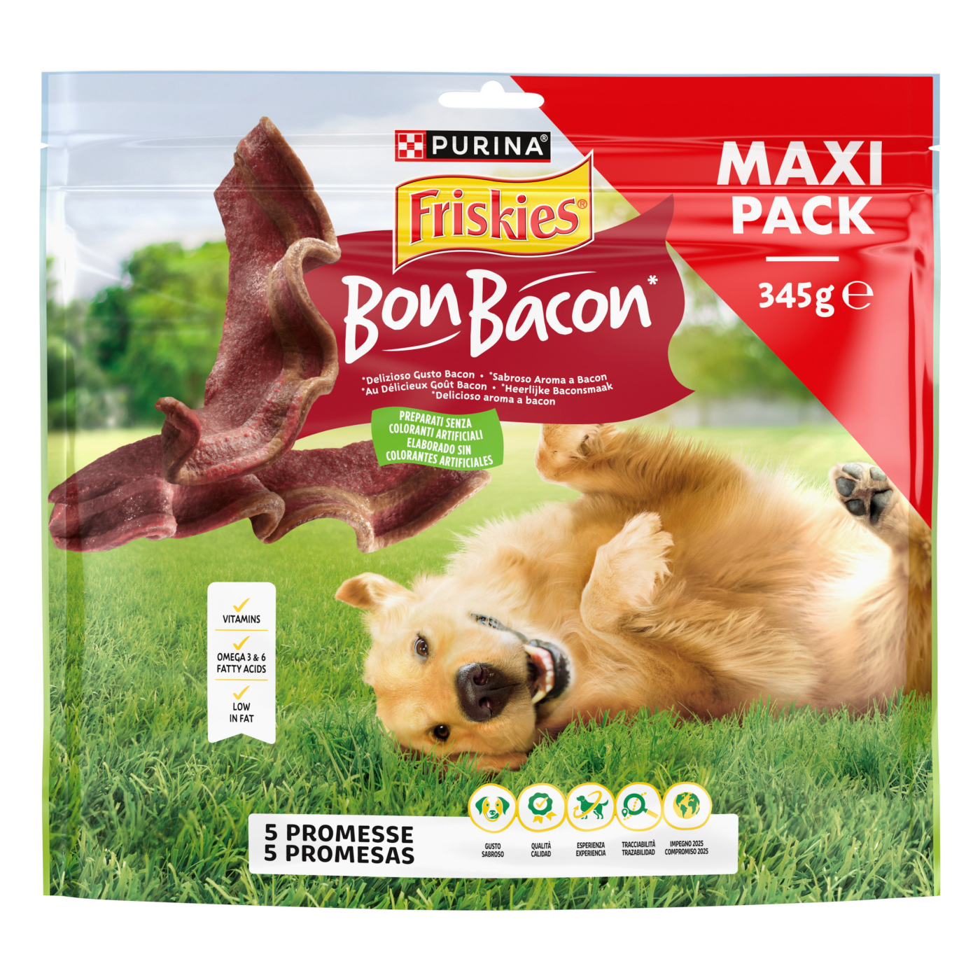 GOLO.FRISK.BON BACON  5x345g
