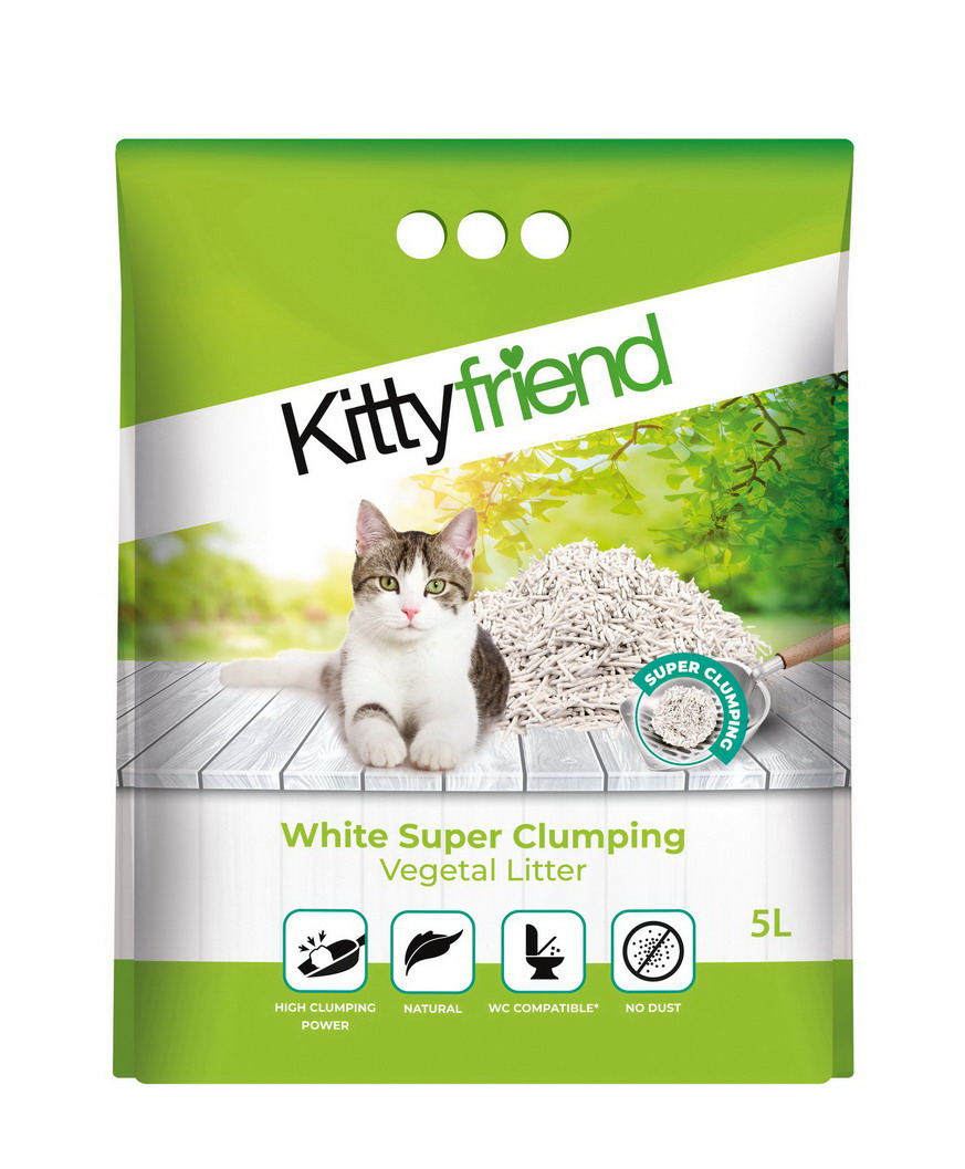 SANICAT 13 KITTY WHIT CLUMP 6x5L