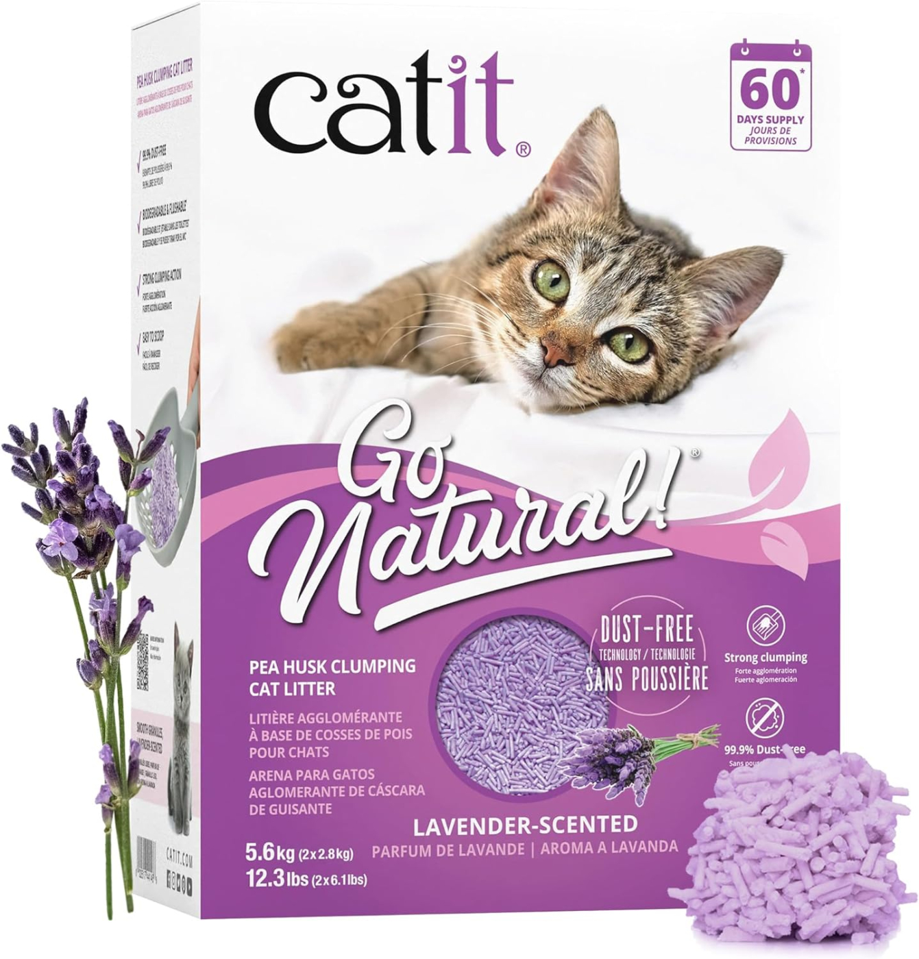 CATIT ARENA NATURA LAVANDA 5.6Kg