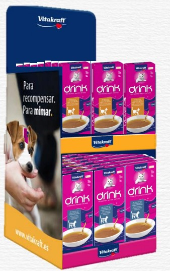 EXPOS DRINK GATOS 30ud (5x30gr)