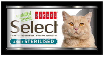 SELECT CAT WET STERILISED 24x95g