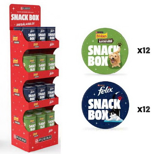 SNACKS BOX XMAS 2024 24uds  304X