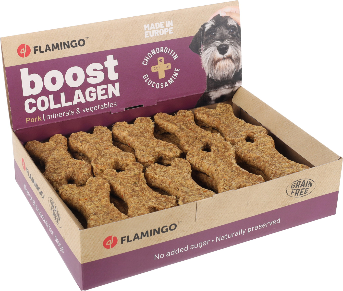 HUESO CERDO COLAGENO 30uds 120