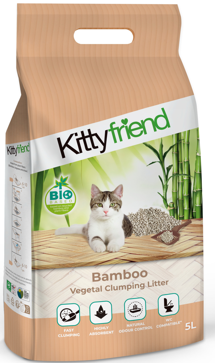 SANICAT 39 BAMBOO KITTY CLU 8x5L