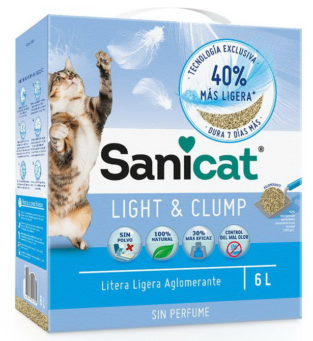 SANICAT 29 LIGHT & CLUMP 3x6L