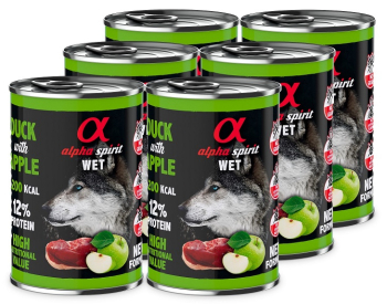 AS HUMEDO PATO MANZN 6x400g 5312