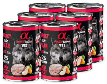 AS HUMEDO PAVO PERA 6x400g 5712