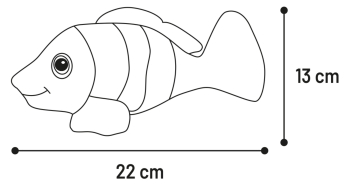 JUGUETE FLIPPER PEZ PAYA 22cm 6u - 2