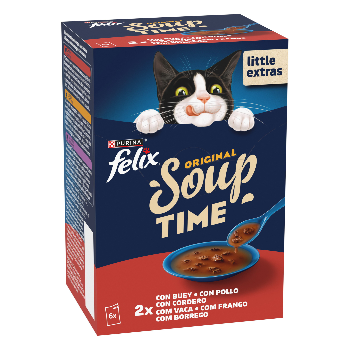 FELIX SOUP CARNE  8x(6x48g) 965