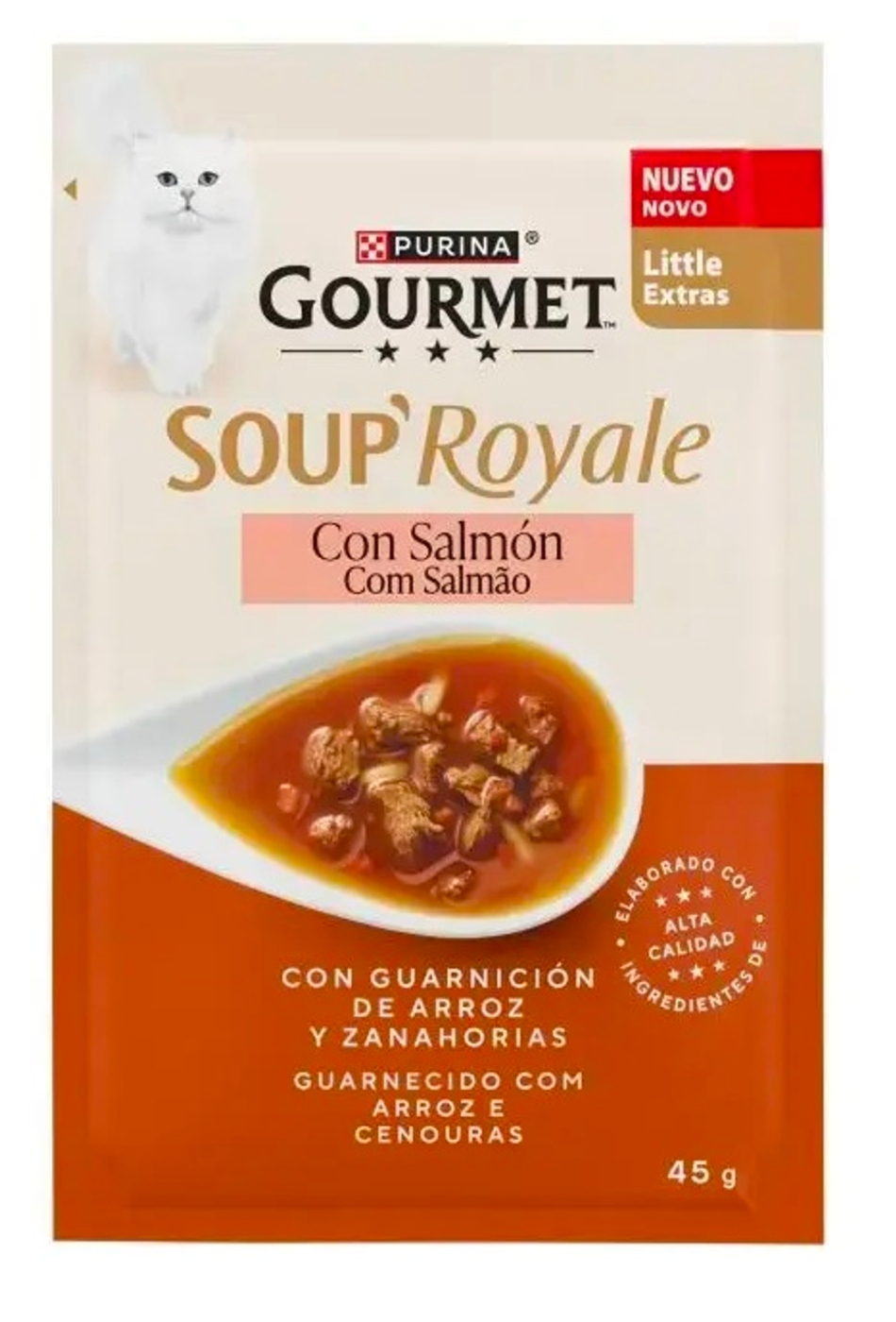 GOURMET SOUP ROYAL SALMON 30x45g