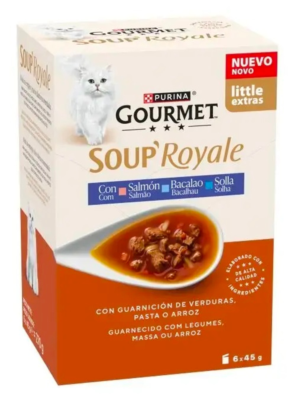GOURMET SOUP ROYAL SLMN 8x(6x45g