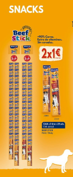 TIRA BEEF STICK 50u BU PAV 2x1E
