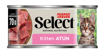SELECT WET KITTEN ATUN 18x70gr