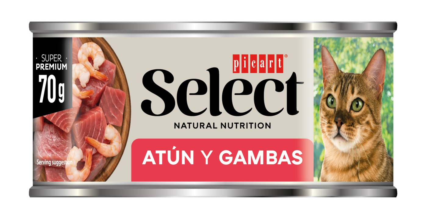 SELECT WET CAT ATUN GAMBA 18x70g