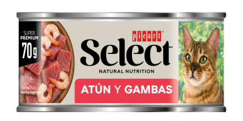 SELECT WET CAT ATUN GAMBA 18x70g