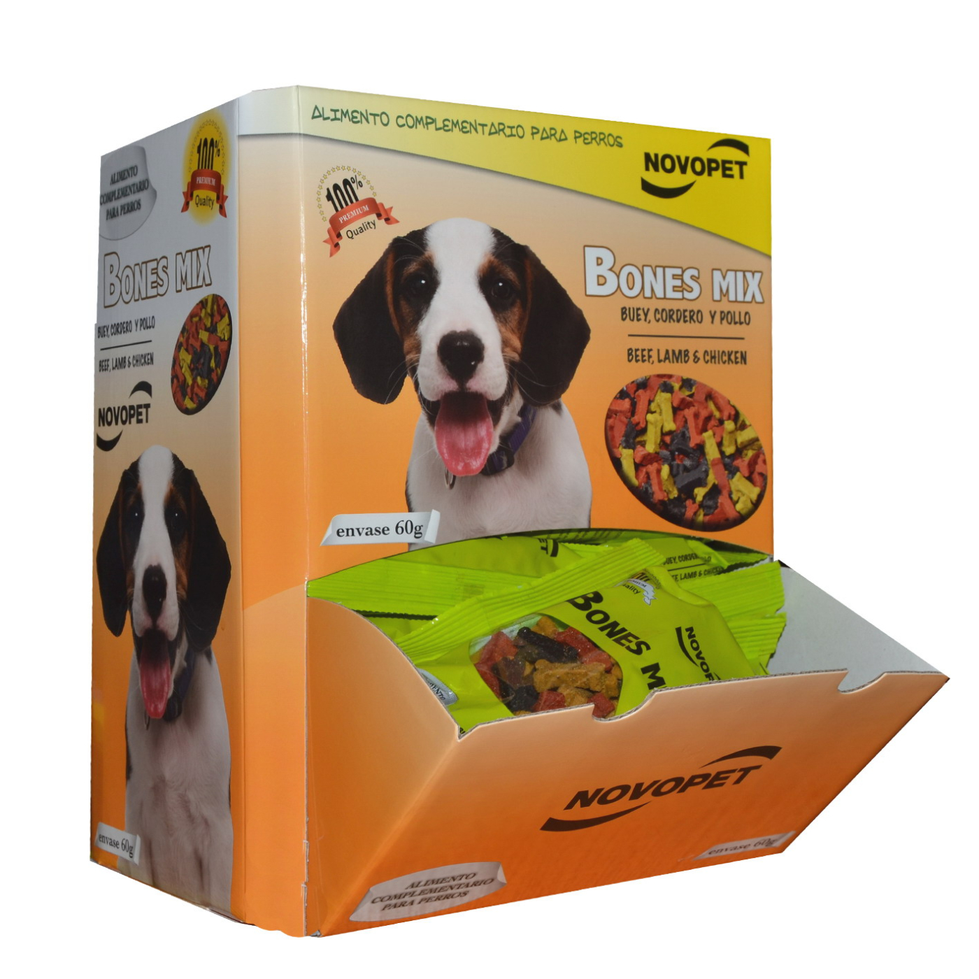NOVOPET EXPOS BONES MIX 40x60g