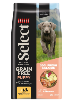 SELECT G.FREE PUPPY SALMON 3Kg