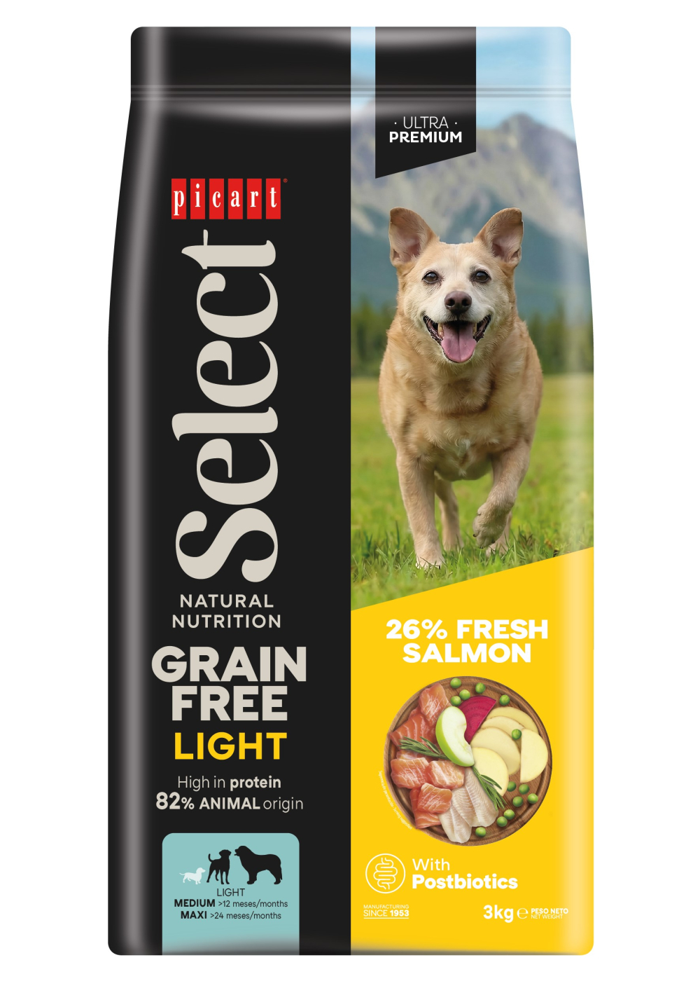SELECT G.FREE LIGHT SALMON 3Kg