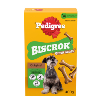 PED BISCROK GRAVYBONES 12x400g