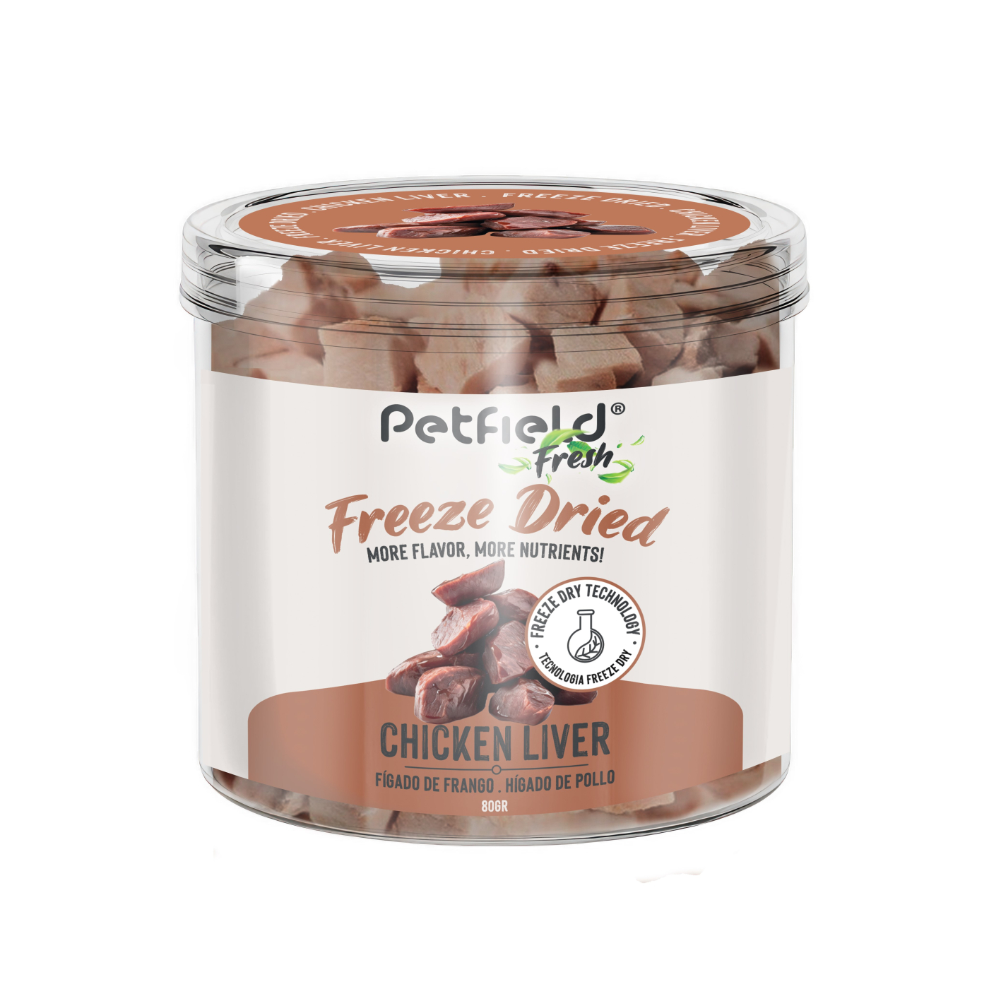 PF FRESH FREEZE CHICKEN LIV 80gr