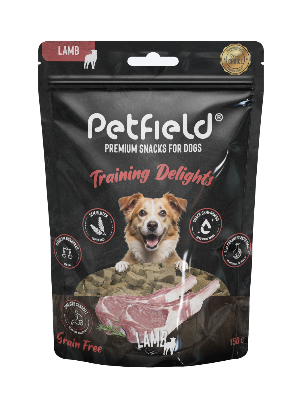 PF TRAINING DELIGHT LAMB 10x150g