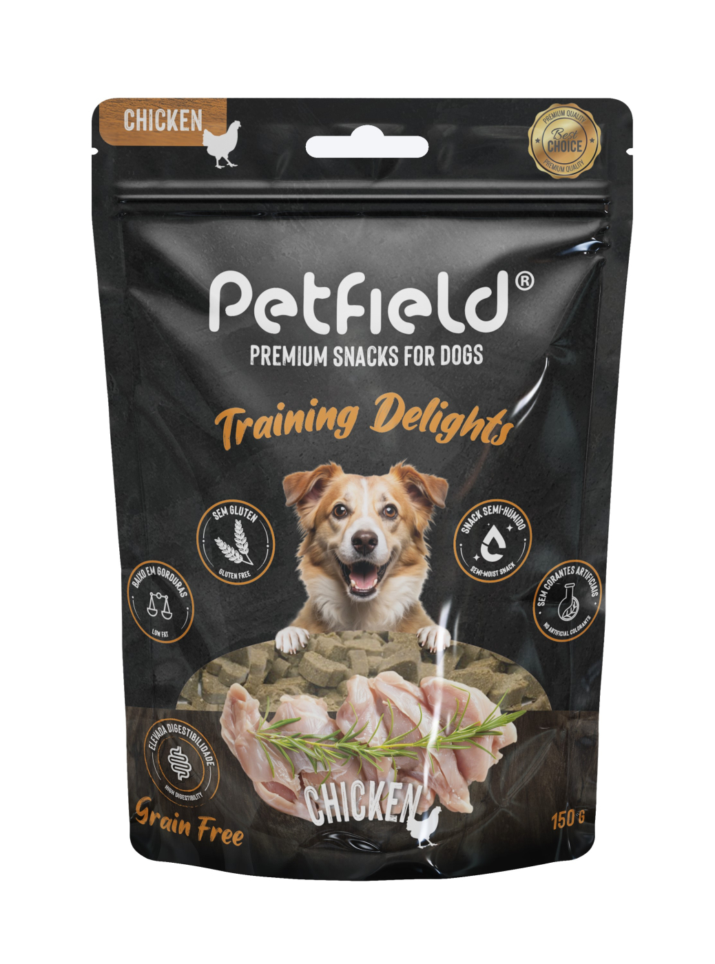 PF TRAINING DELIGHT CHCK 10x150g