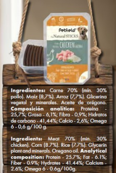 PF NATURAL STICK CHICKEN 350g - 2