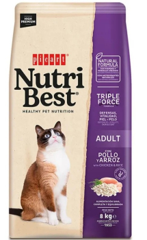NUTRIBEST CAT ADULT CHICKEN 8KG