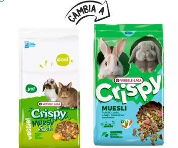 CRISPY MUESLI CONEJ 5x850g 61801 - 2